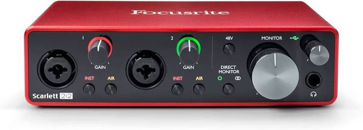 Pilote Focusrite Scarlett 2i2 — Pilotes & Logiciels